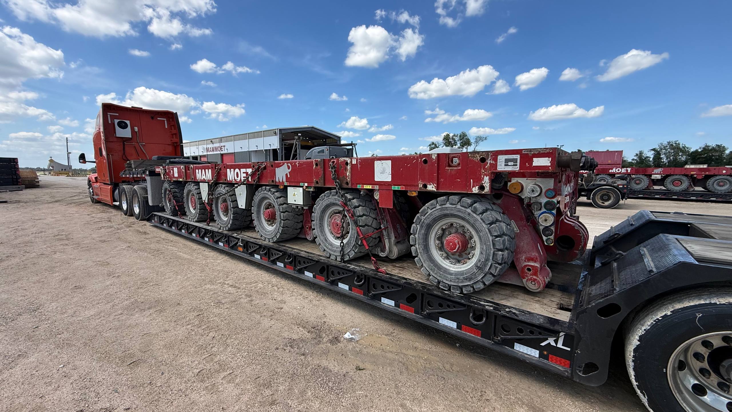Heavy Trailer Dolly from Houston, TX to Los Angeles, CA photo 2