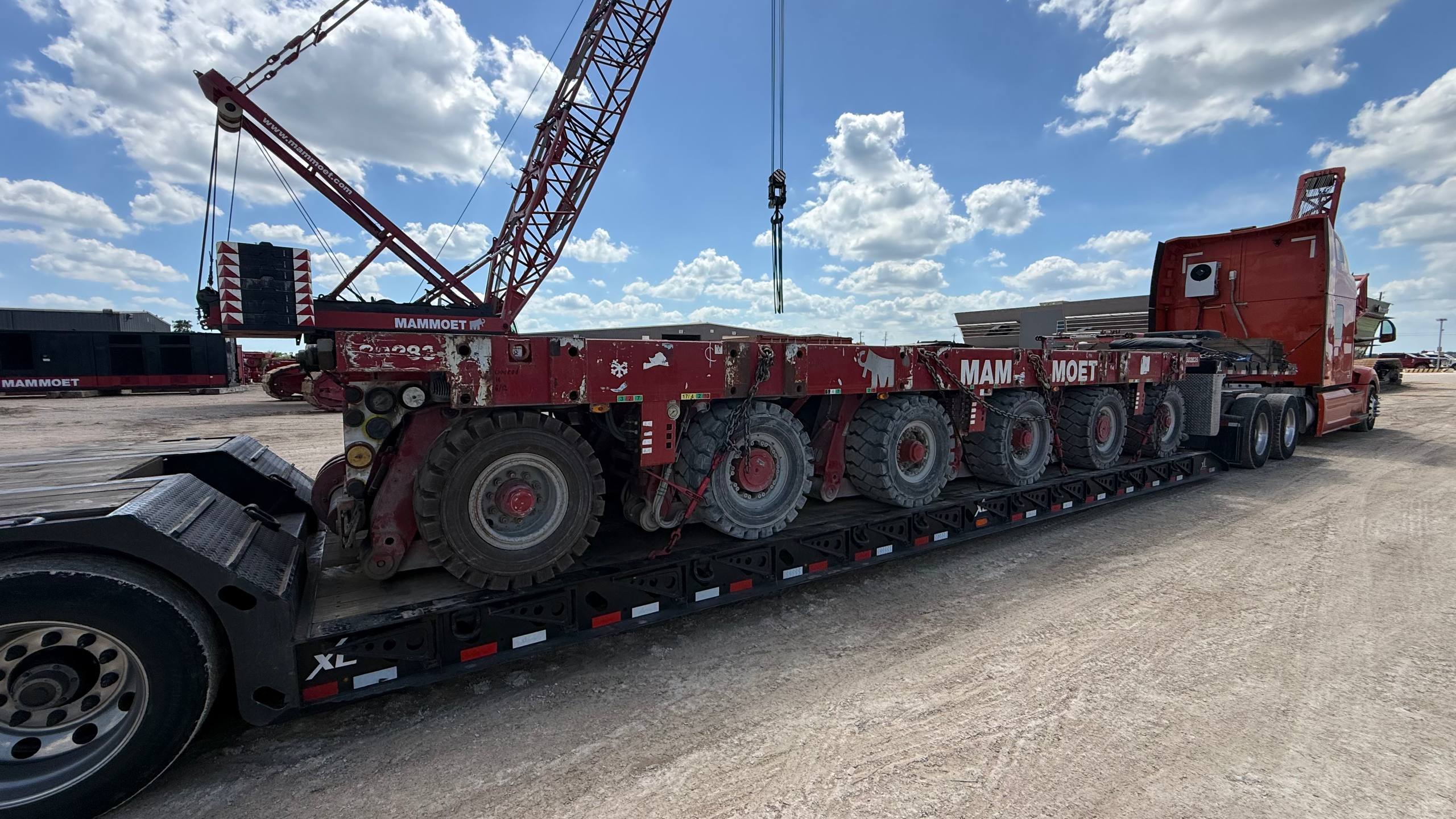 Heavy Trailer Dolly from Houston, TX to Los Angeles, CA photo 3
